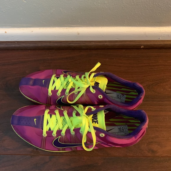 NIKE Victory XC Cross Country Vivid Volt 10.5 - Picture 6 of 7